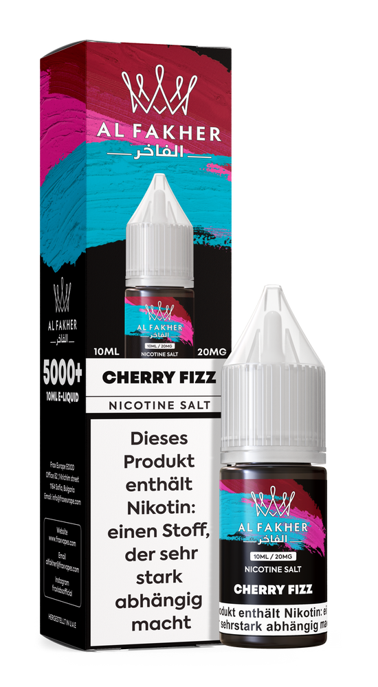 10x Al Fakher Liquid - CHERRY FIZZ