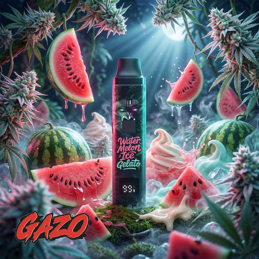10x Gazo Pro - H3BTA - Watermelon Ice (1ml) - by Gzuz