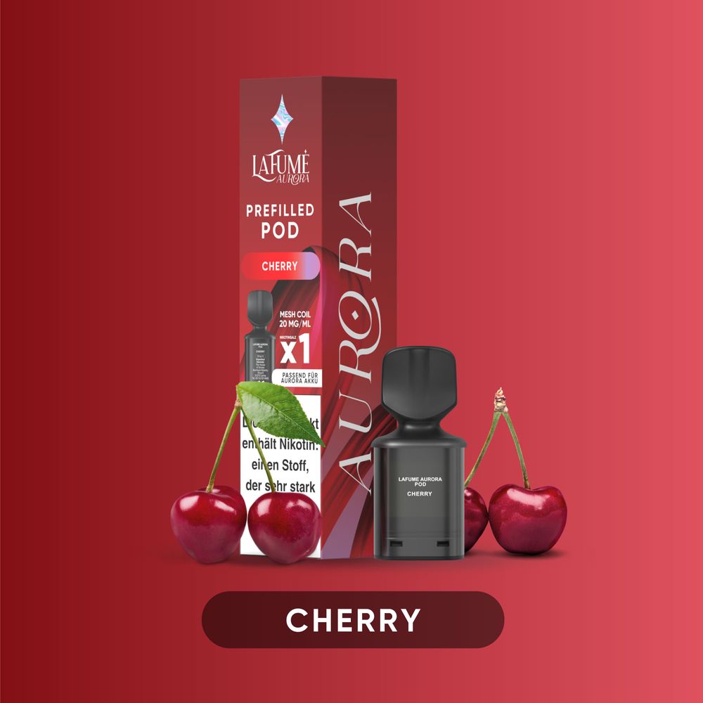 10x Lafume Aurora Pod - Cherry 20mg Nikotin