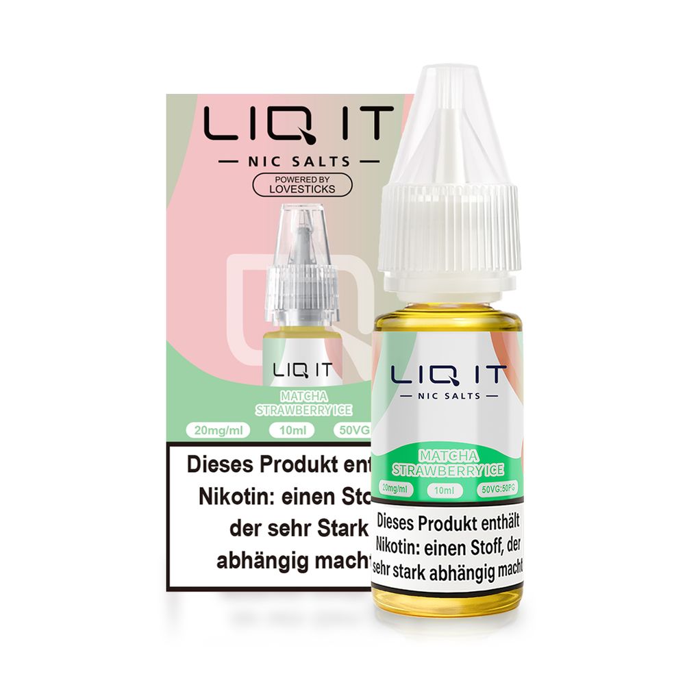 10x LIQ IT Liquid - Matcha Strawberry Ice