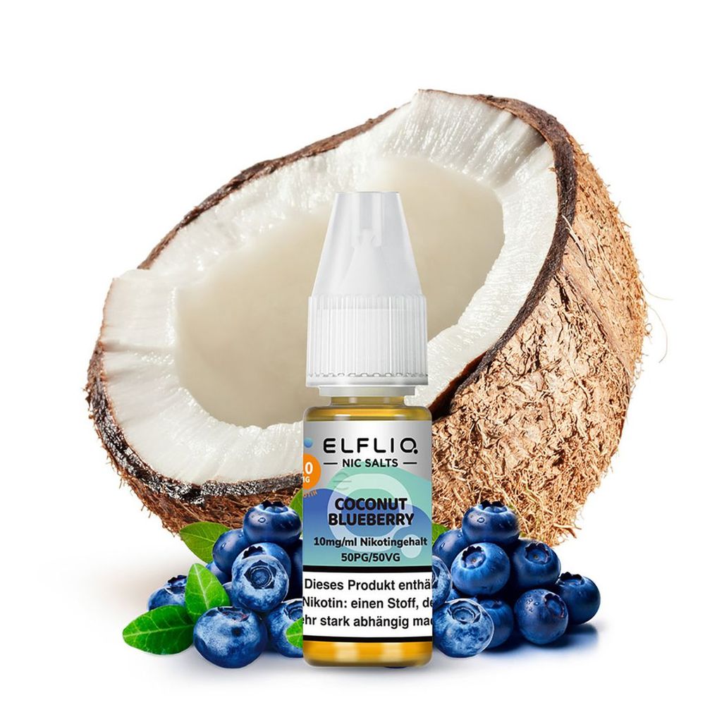 10x Liquid Coconut Blueberry - Elfliq by Elf Bar