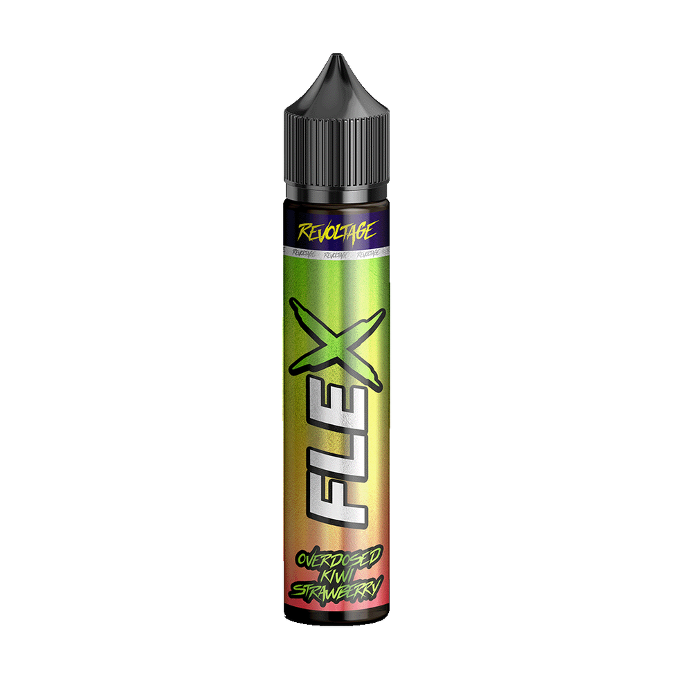 15x Revoltage FLEX Overdosed - Kiwi Strawberry - 7ml Aroma