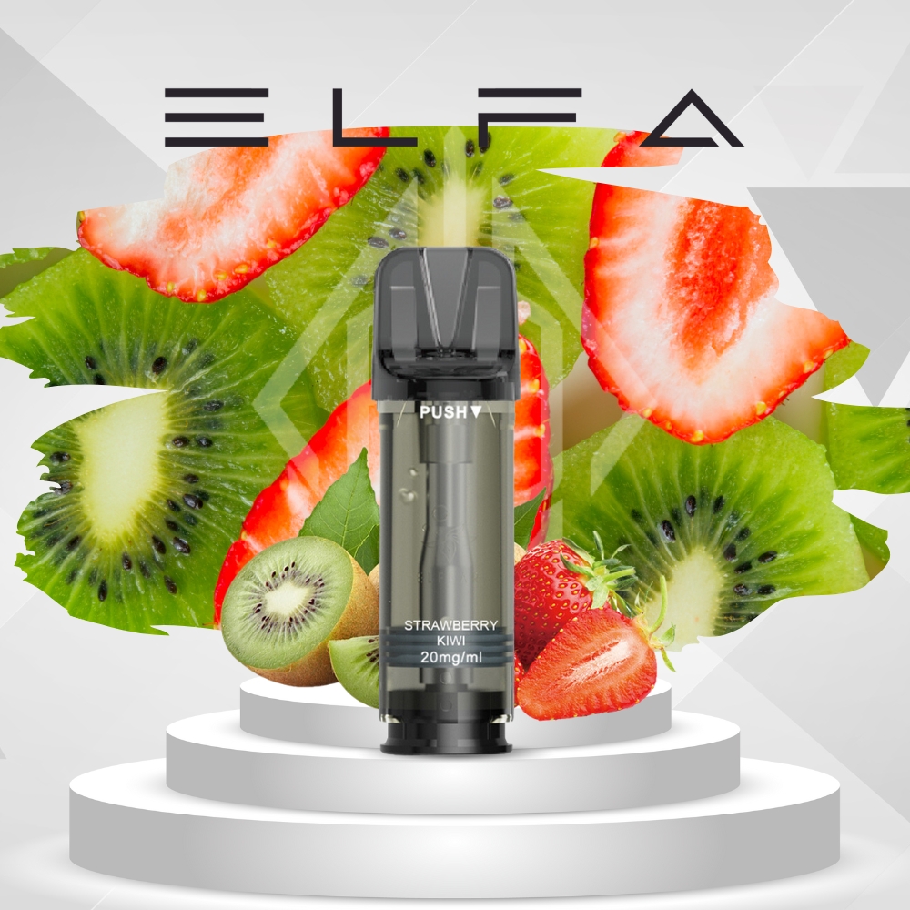10x ELFBAR ELFA Strawberry Kiwi 20mg Nikotin 2er Pack