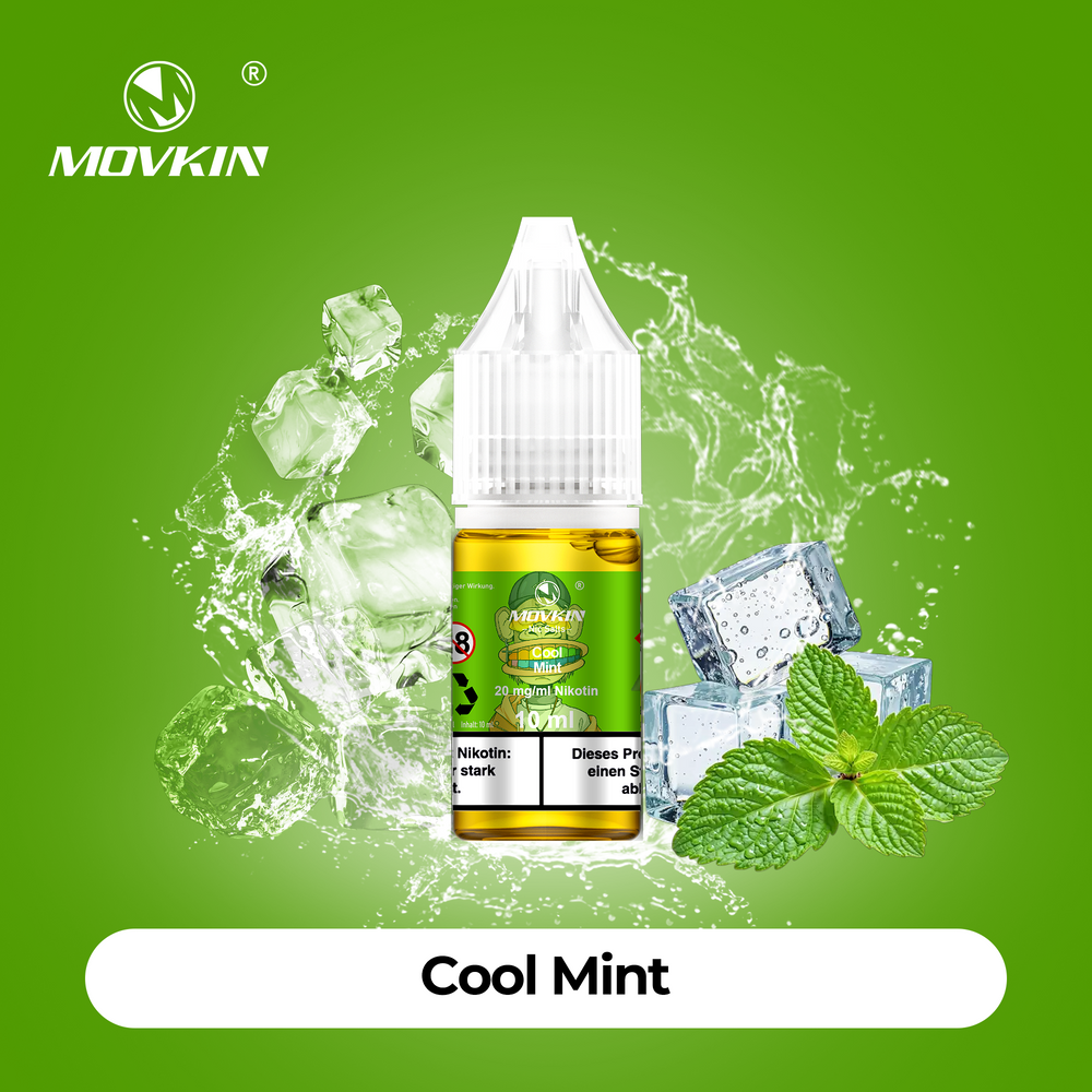 10x Movkin Liquid Cool Mint - 10ml