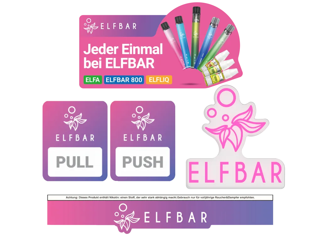 Elfbar Marketing Paket Premium LED - Version 2