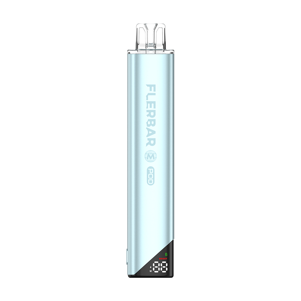 10x Flerbar M Pod Kit - 650mAh - hellblau