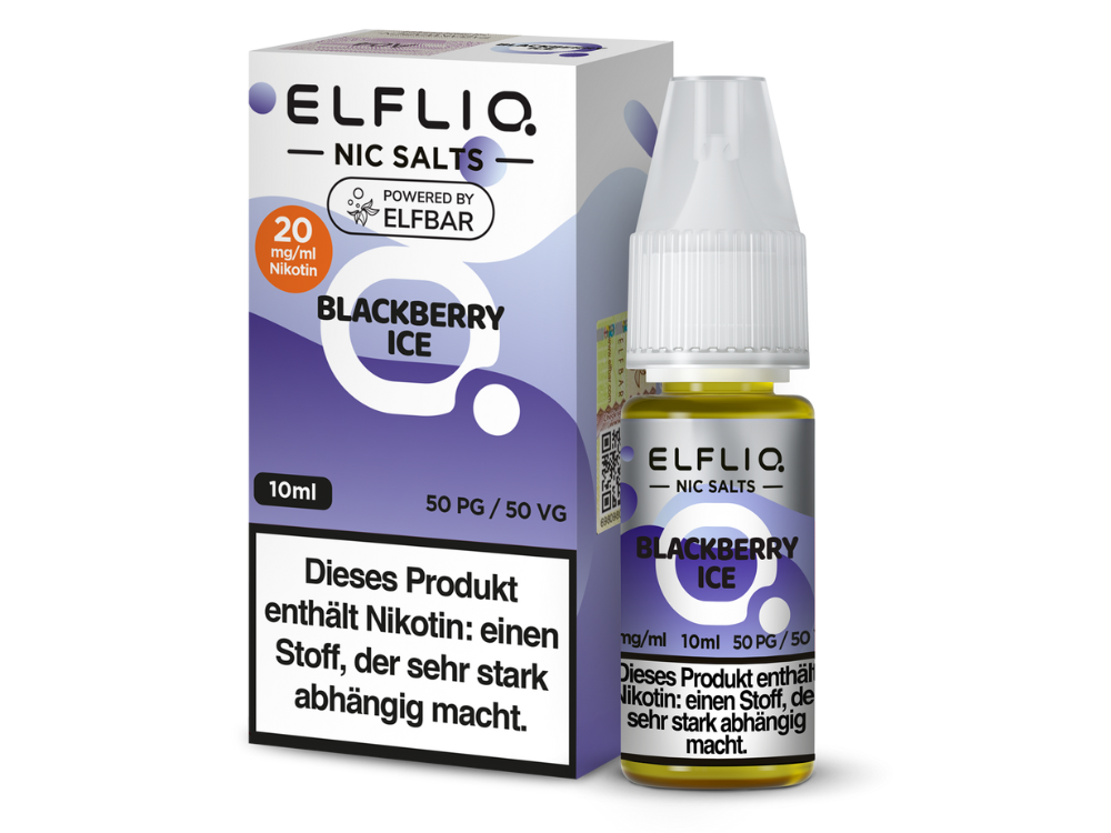10x Liquid Blackberry Ice - Elfliq by Elf Bar