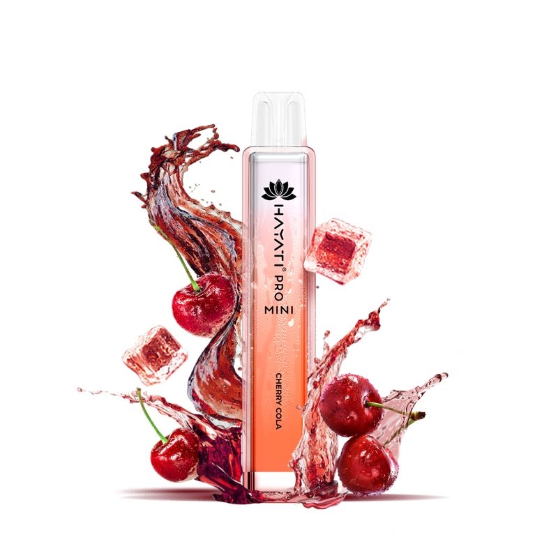 10x Hayati Pro Mini 800 Cherry Cola 20mg Nikotin