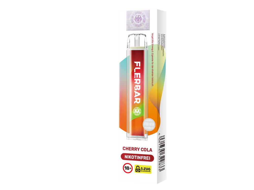 10x Flerbar M – Cherry Cola 0mg Nikotin