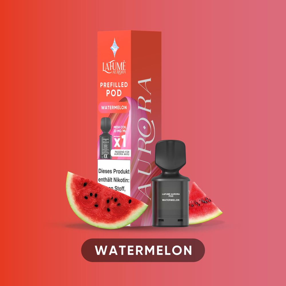 10x Lafume Aurora Pod - Watermelon 20mg Nikotin