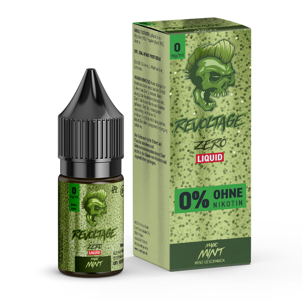 15x Revoltage - Magic Mint - 10ml Nikotinsalz Liquid