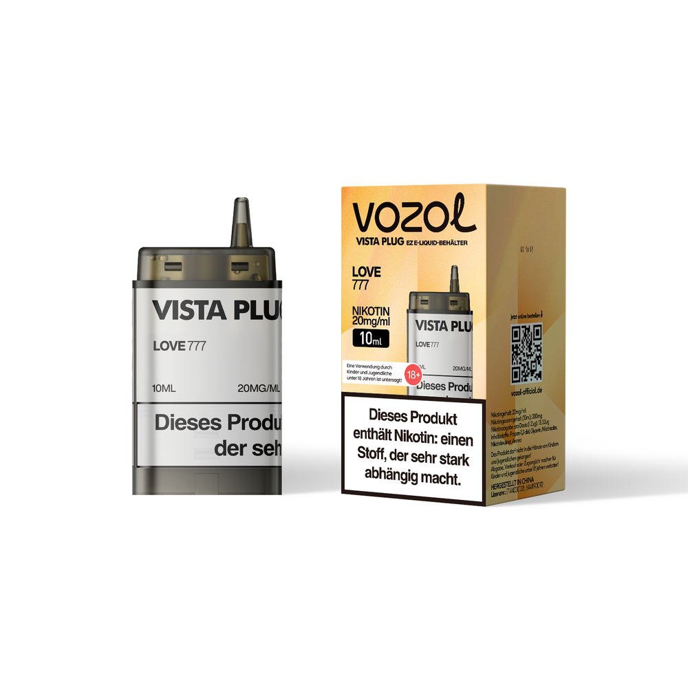 5x Vozol Vista Plug Ez Love 777 Pod Set