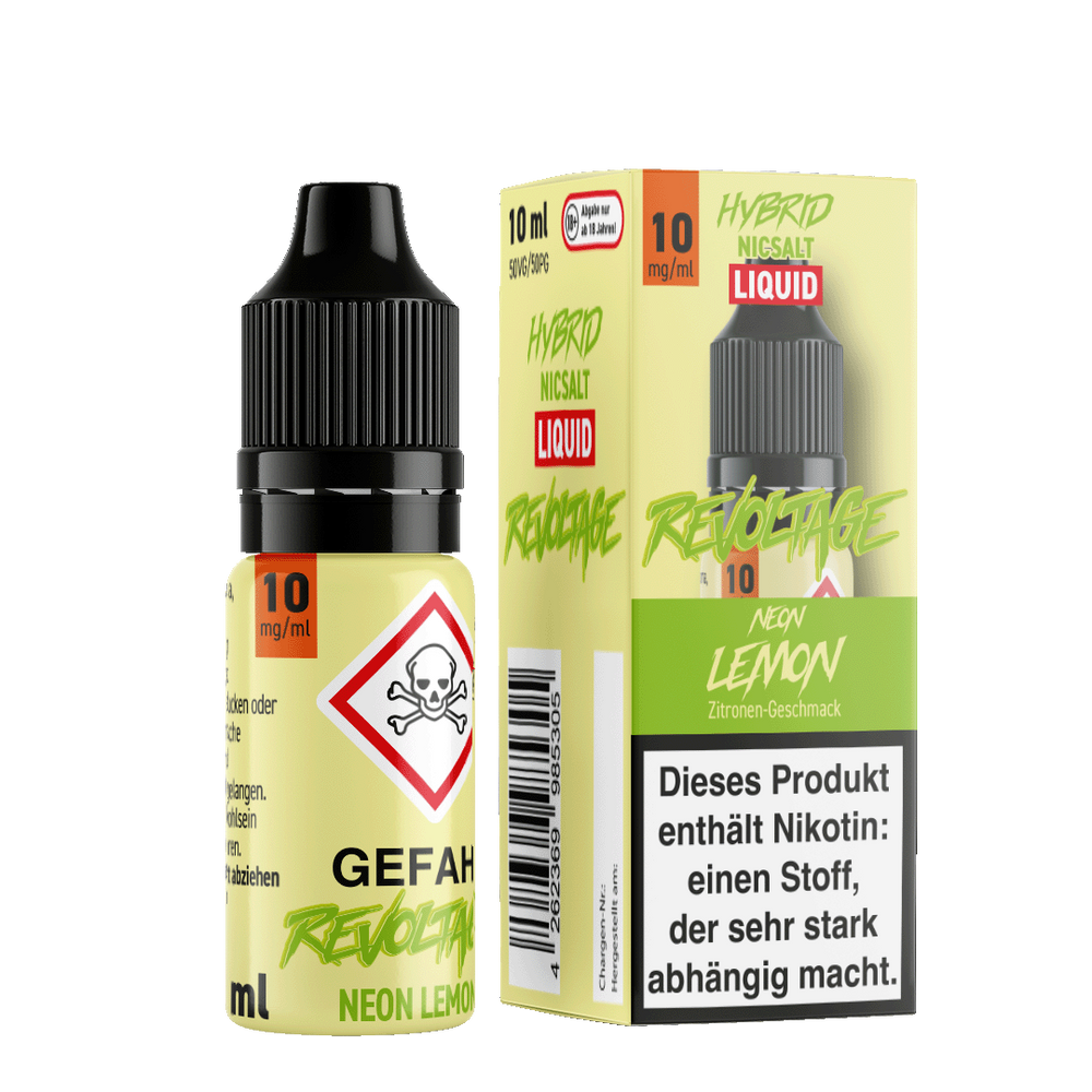 15x Revoltage - Neon Lemon - 10ml Nikotinsalz Liquid
