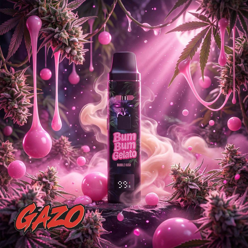 10x Gazo Pro - H3BTA - Bum Bum Gelato (1ml) - by Gzuz
