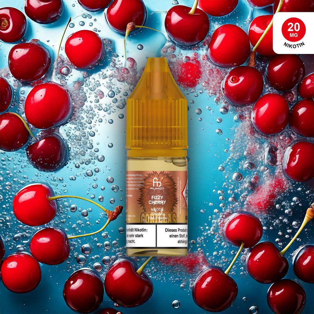 10x RandM Liquid - Fizzy Cherry - 20mg