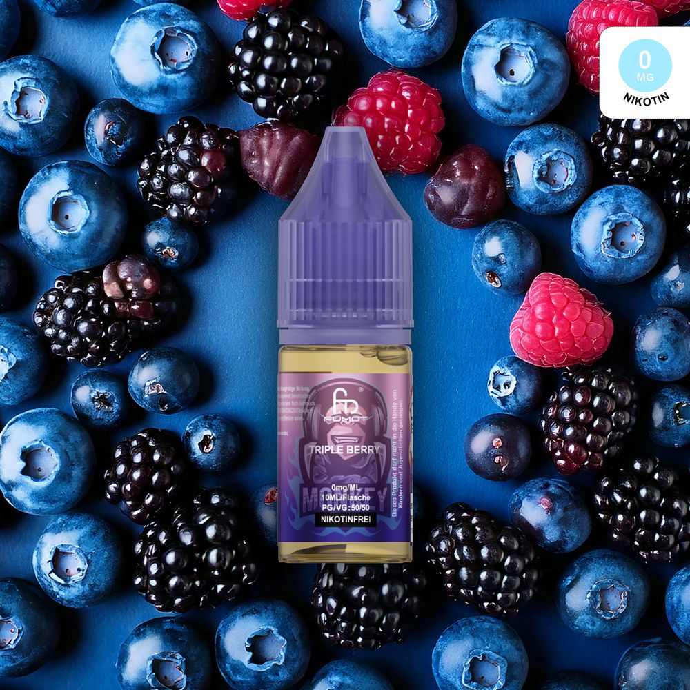 10x RandM Liquid - Tripple Berry - 10ml