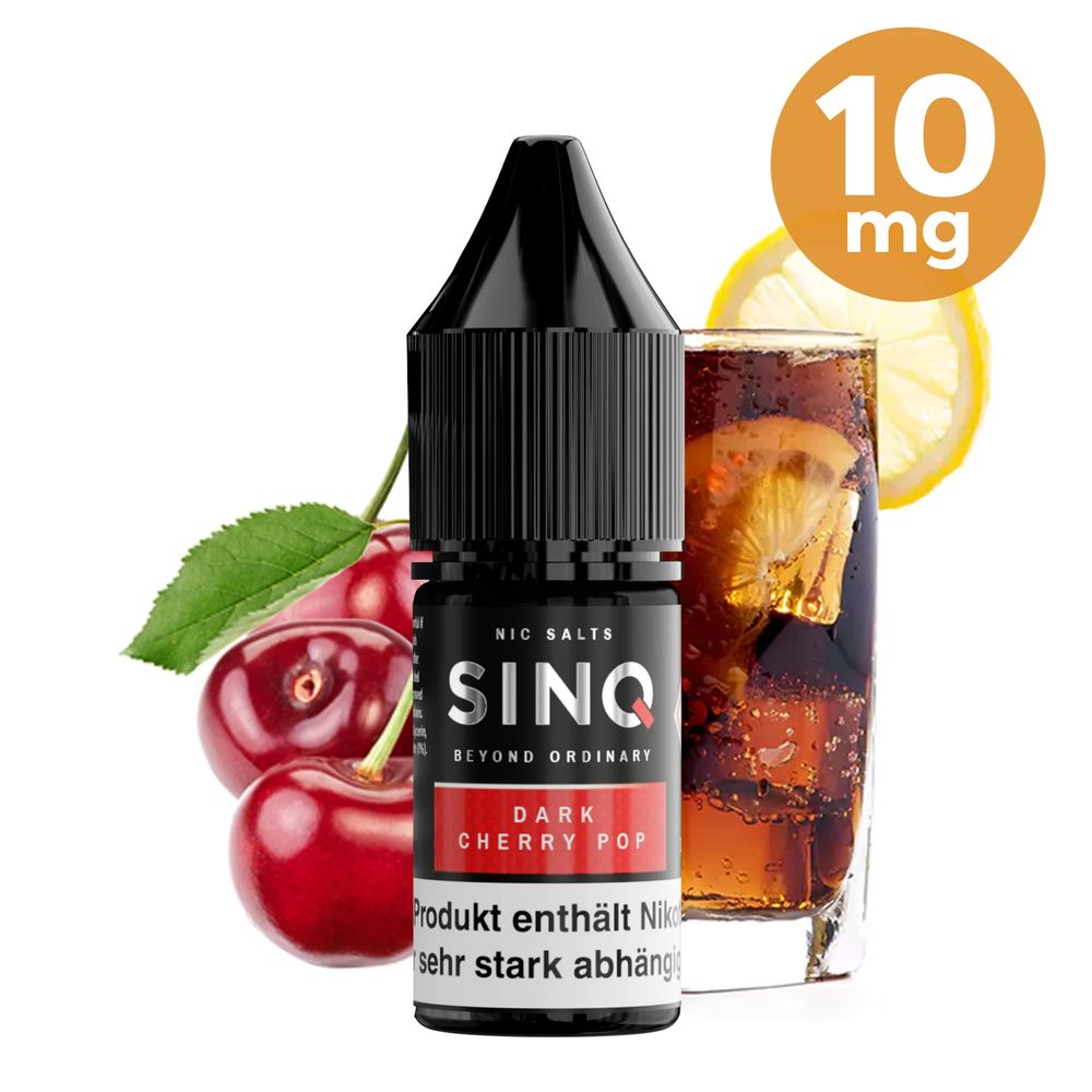 5x SINQ Liquids Dark Cherry Pop 10ml