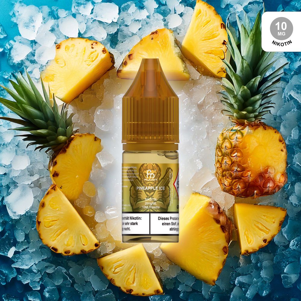 10x RandM Liquid - Pineapple Ice - 10ml
