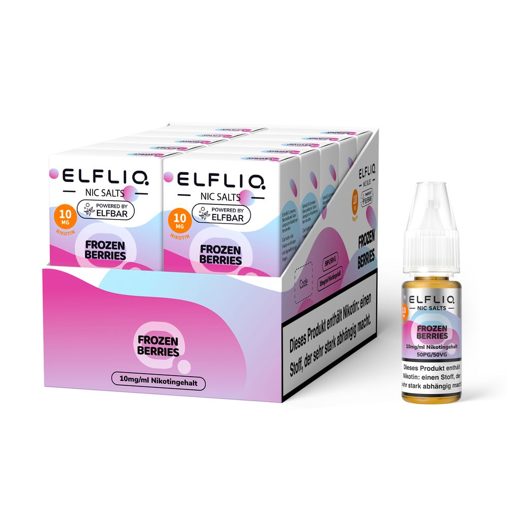 10x Liquid Frozen Berries - Elfliq by Elf Bar