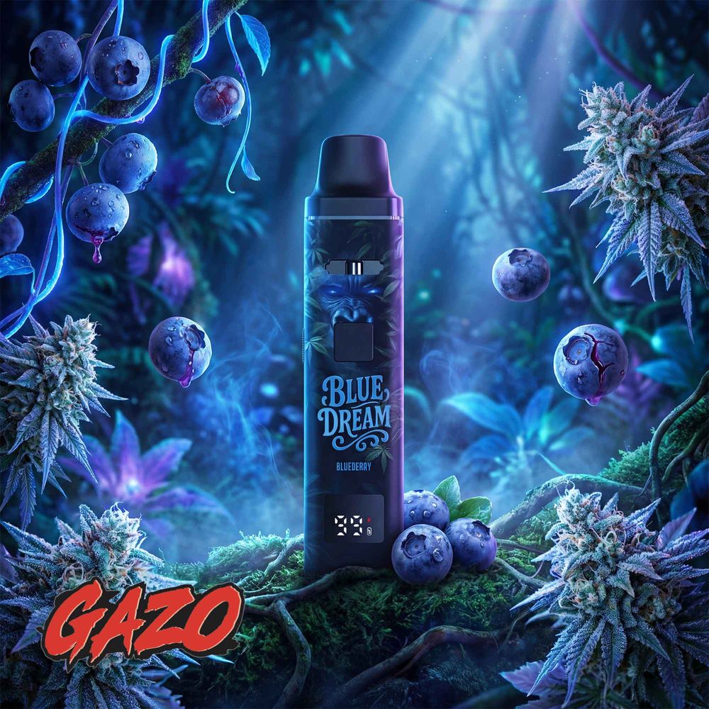 10x Gazo Pro - H3BTA - Blue Dream (1ml) - by Gzuz