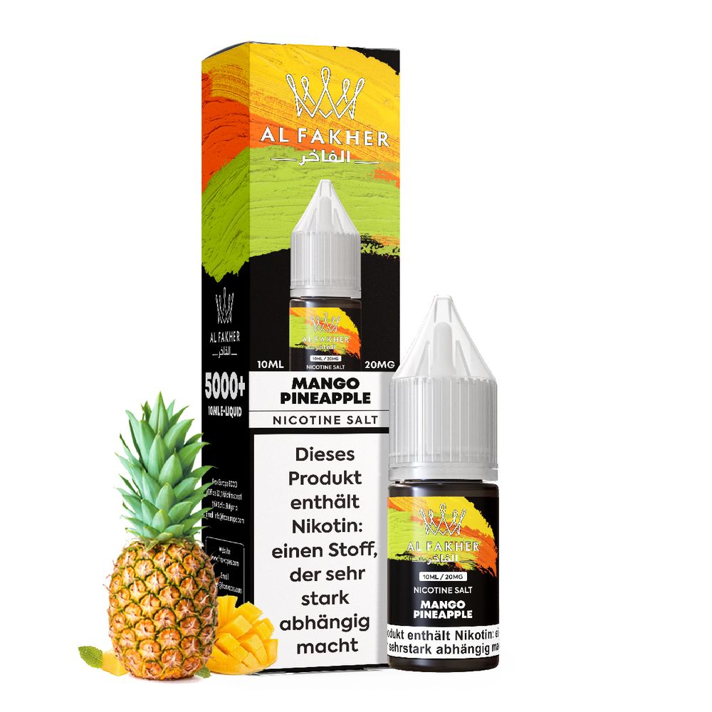 10x Al Fakher Liquid - MANGO PINEAPPLE