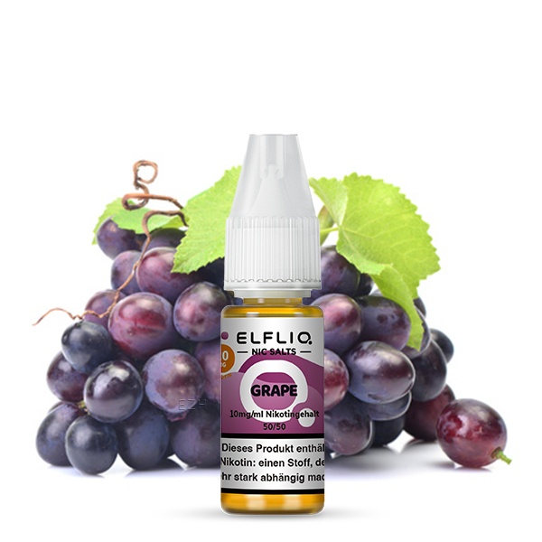 10x Liquid Grape - Elfliq by Elf Bar
