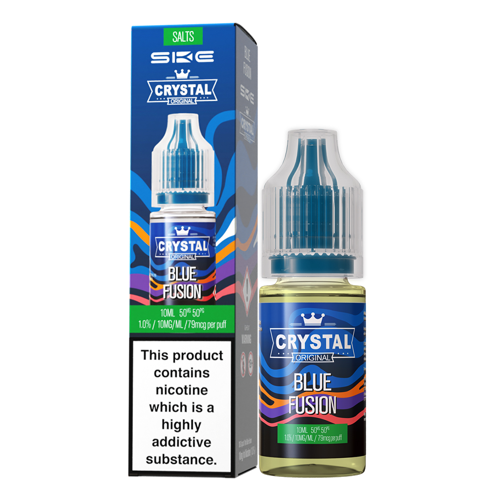 10x SKE Crystal Liquid - Blue Fusion - 10ml Nikotinsalzliquid