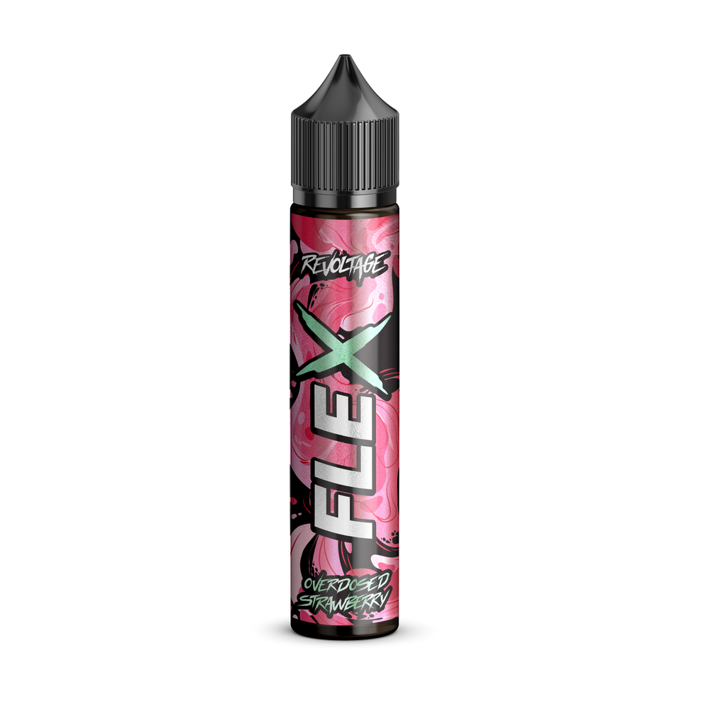 15x Revoltage FLEX Overdosed - Strawberry - 10ml Aroma