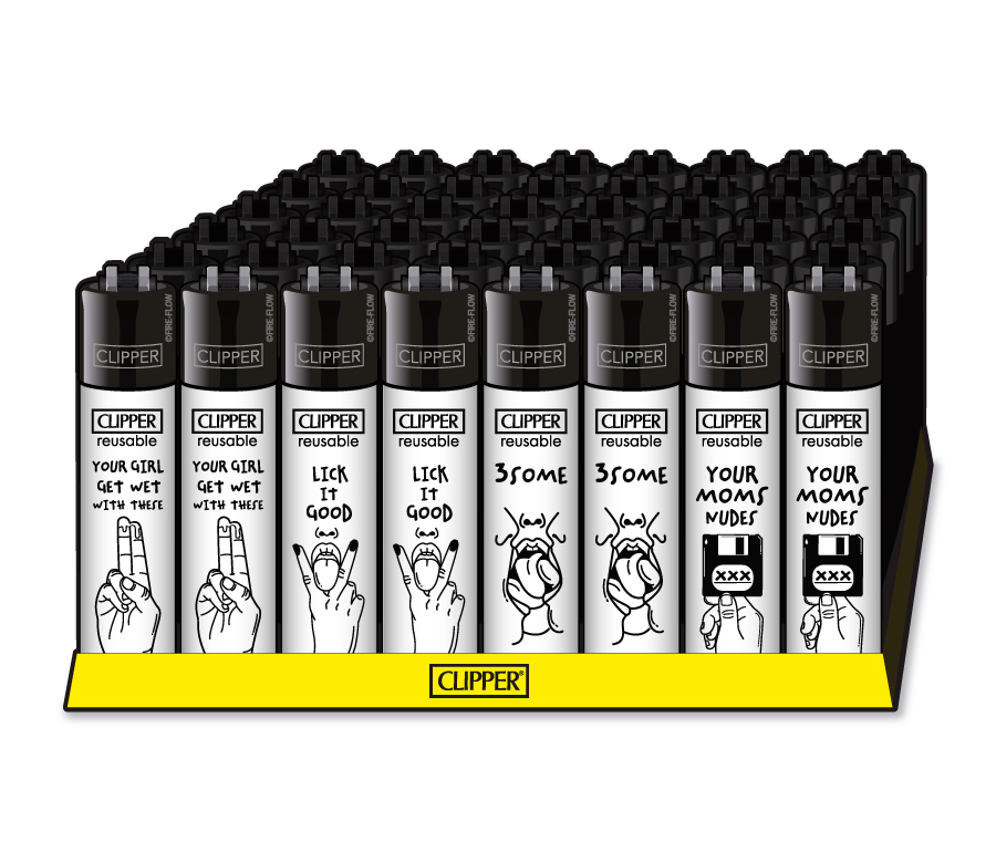 48x Clipper Reibrad FFX Adult N1 nachfüllbar