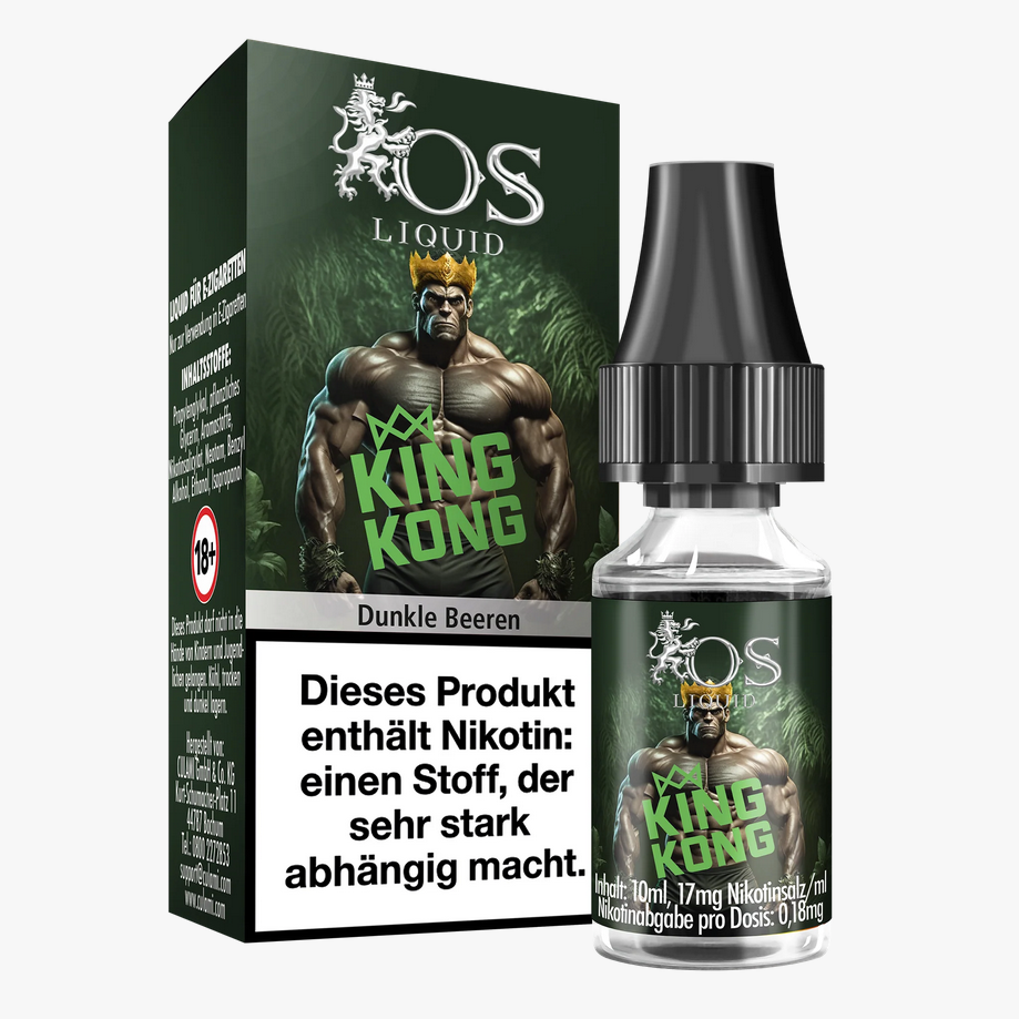 10x Os Liquid - 10ml -  17mg Nikotingehalt