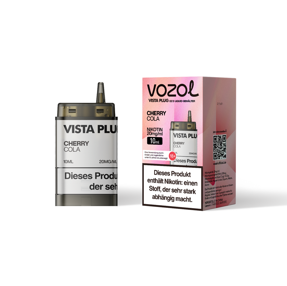 5x Vozol Vista Plug Ez Cherry Cola Pod Set