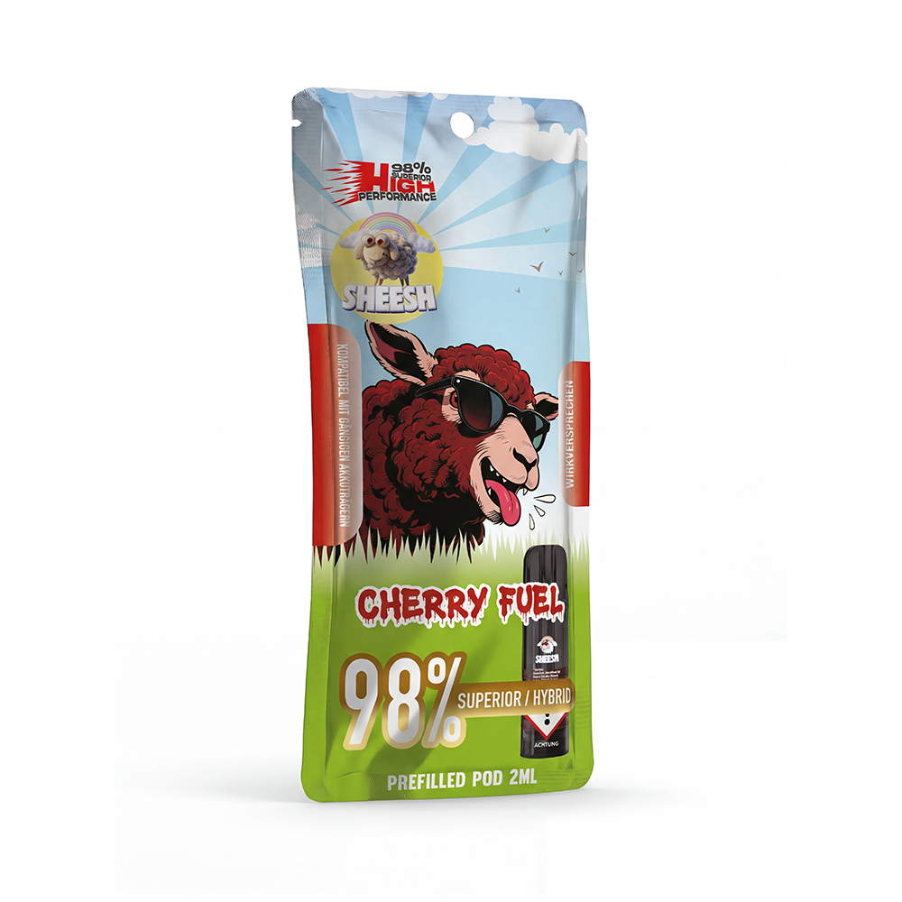 10x SHEESH - H3 Superior Pod - Cherry Fuel - 2ml