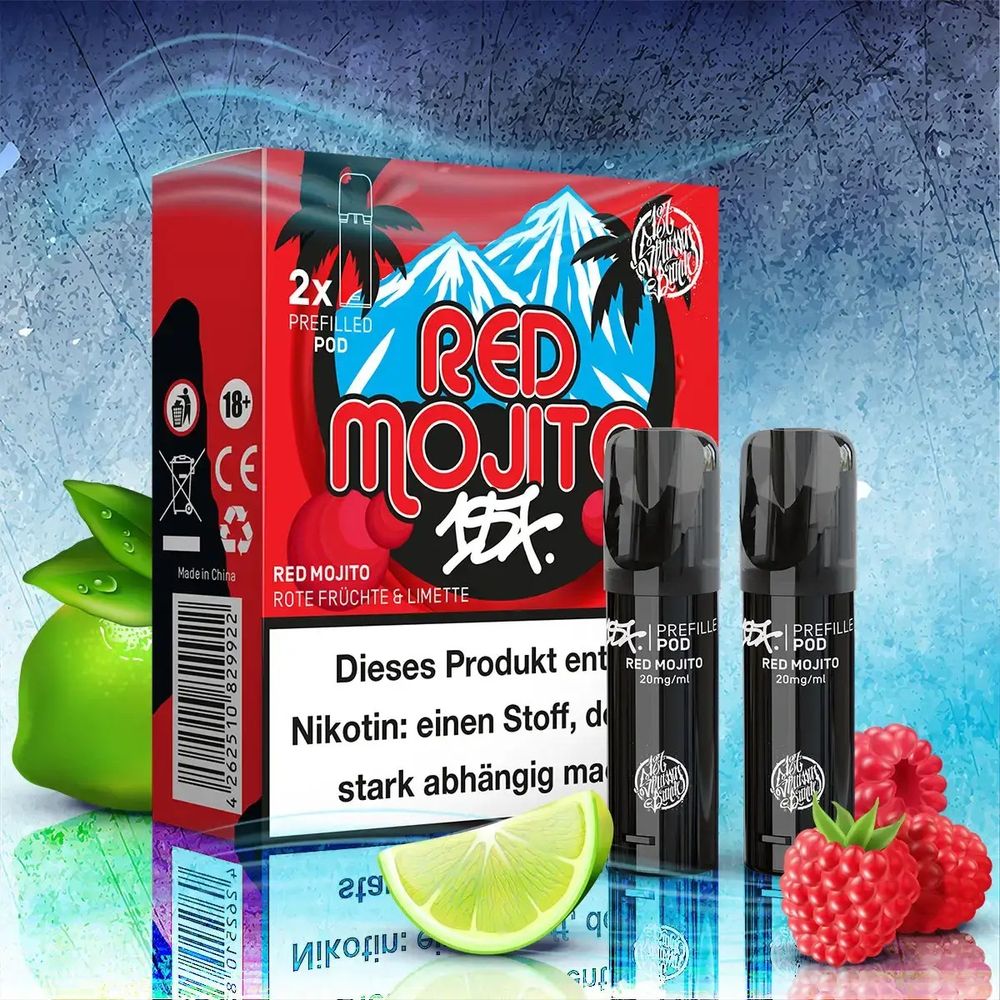 10x 187 Strassenbande Prefilled Pod - Red Mojito