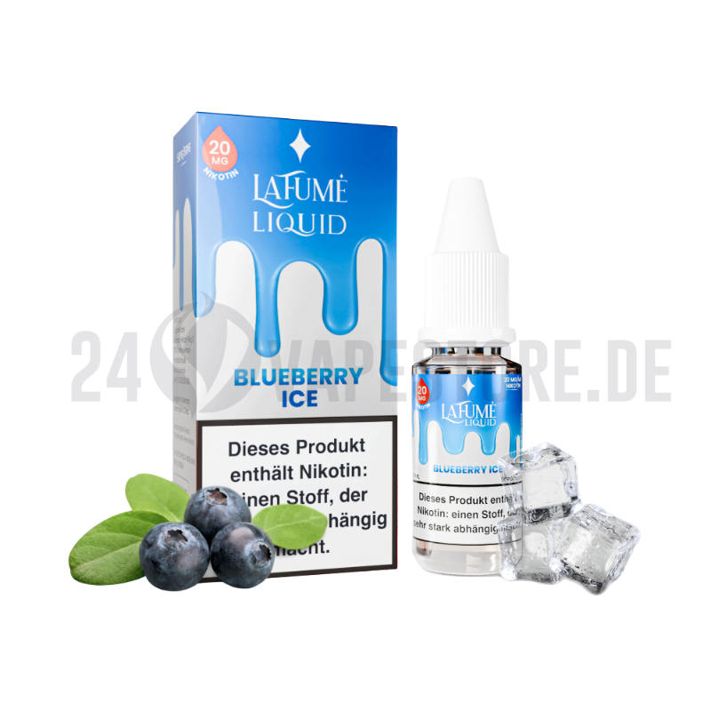10x Lafume Liquid - Blueberry Ice