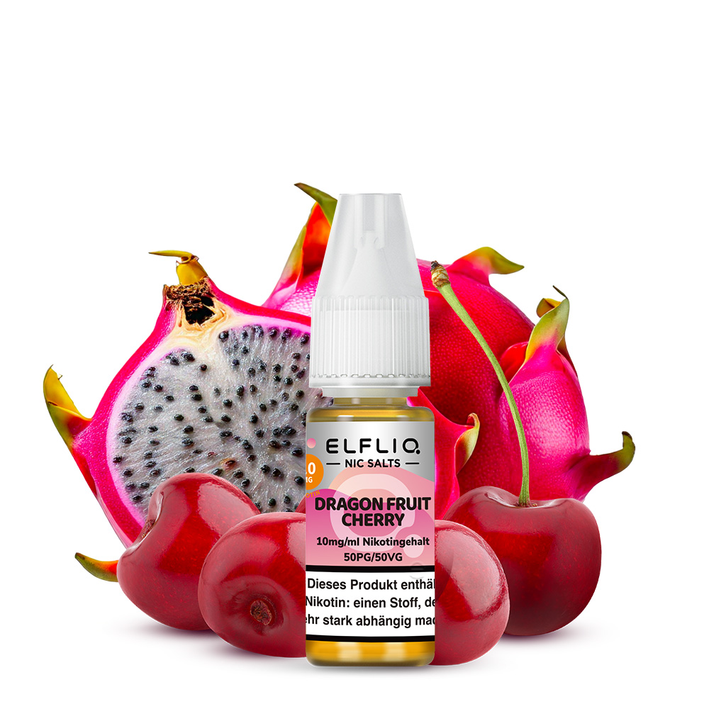 10x ELFLIQ - Dragon Fruit Cherry - Elfliq by Elf Bar