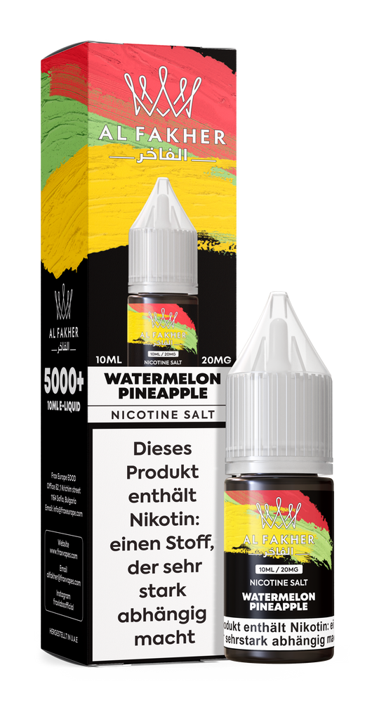 10x Al Fakher Liquid - WATERMELON PINEAPPLE