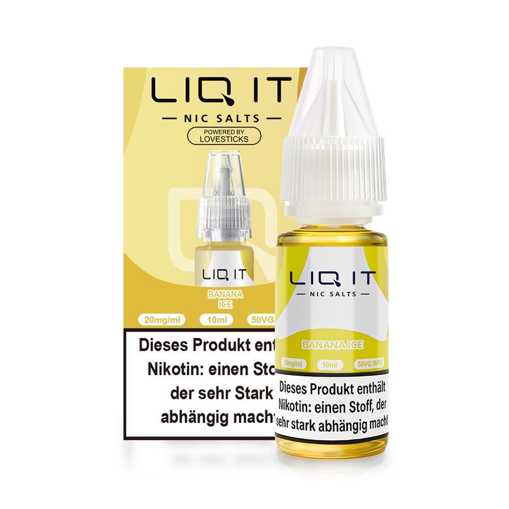 10x LIQ IT Liquid - Banana Ice