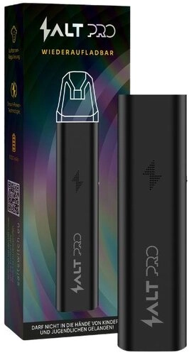 10x SALT Pro Akkuträger 1000mAh Farbe: Black