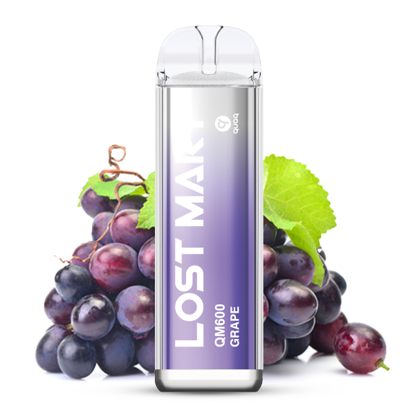 10+2 Aktion ELFBAR Lost Mary QM600 - Grape 20mg Nikotin