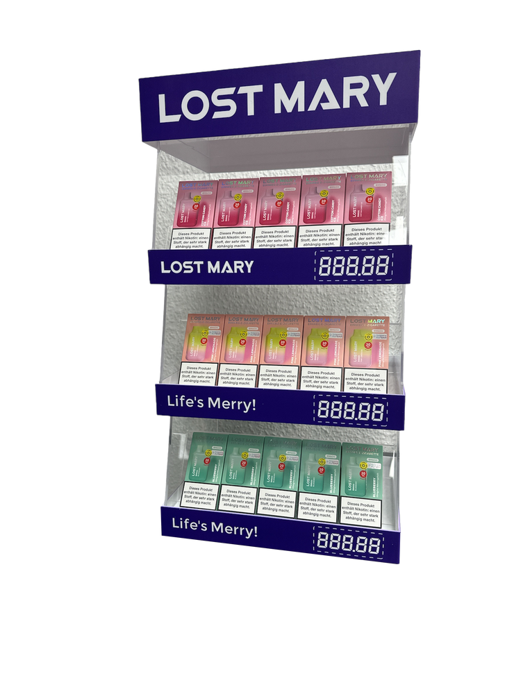 Elfbar Lost Mary Aufsteller Stapelbar