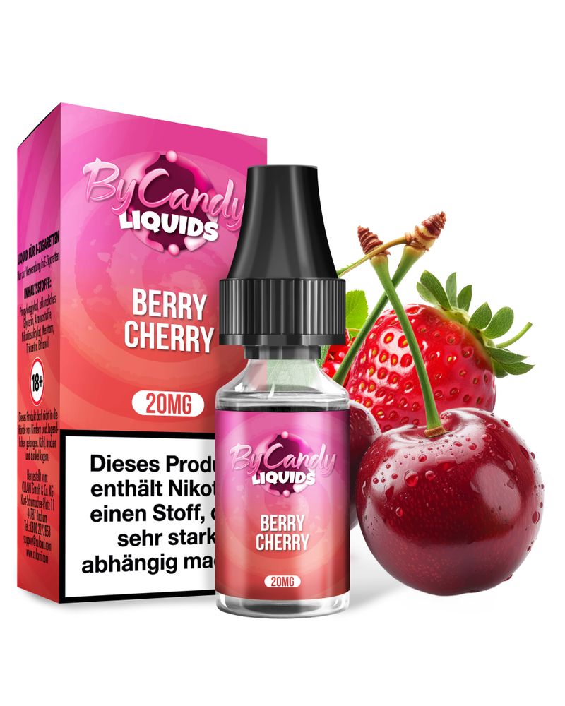 10x ByCandy Liquid - Berry Cherry 10ml