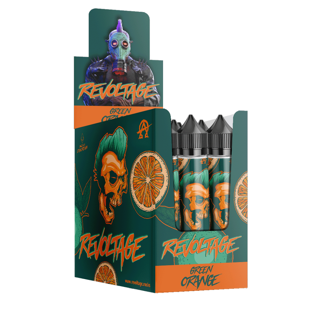 15x Revoltage - Green Orange - 10ml Aroma