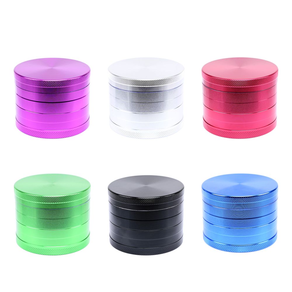 6x Atomic Alu Grinder 4-teilig 63mm