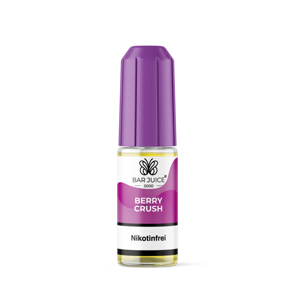 10x Bar Juice 5000 Berry Crush Nikotinsalz Liquid 10 ml