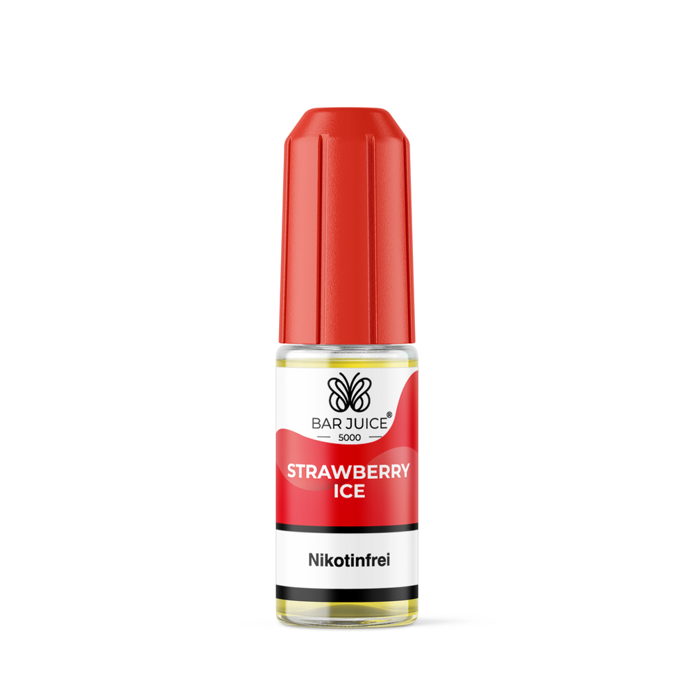 10x Bar Juice 5000 Strawberry Ice Nikotinsalz Liquid 10 ml