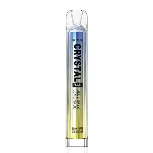 10 x Crystal Bar 600 Blue Razz Lemonade 2% Nikotin