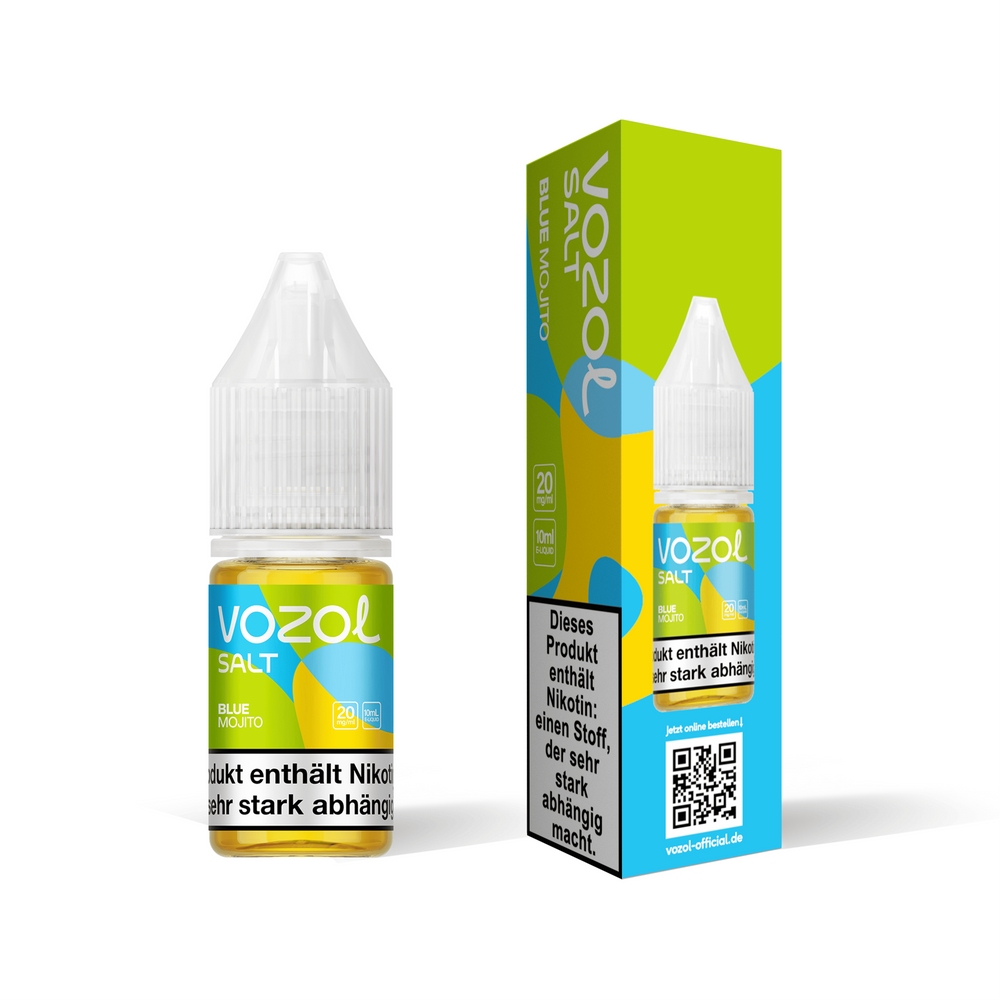 10x Vozol Liquid - Blue Mojito - 10ml