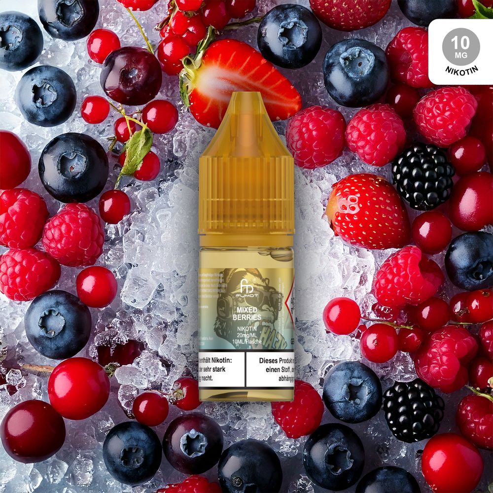10x RandM Liquid - Mixed Berries - 10ml