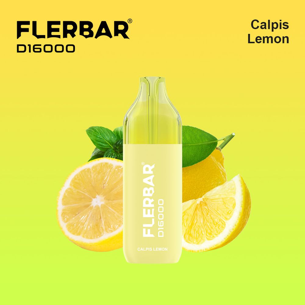 10x Flerbar D16000 Calpis Lemon 2ml + 10ml