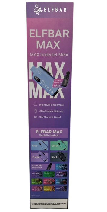 Elfbar Max Display Aufsteller (4 Ebenen)